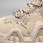 Kit Bota Tática Militar Varkon Masculina em Couro Legítimo e Nylon + BRINDES: Cinto, Carteira e Relógio Tático